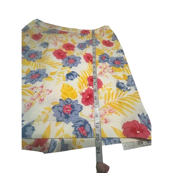 Old Navy Floral Printed Skirt Sz 12 NWT - Picture 7 of 8